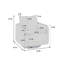 Chaise pivotante à 360 degrés