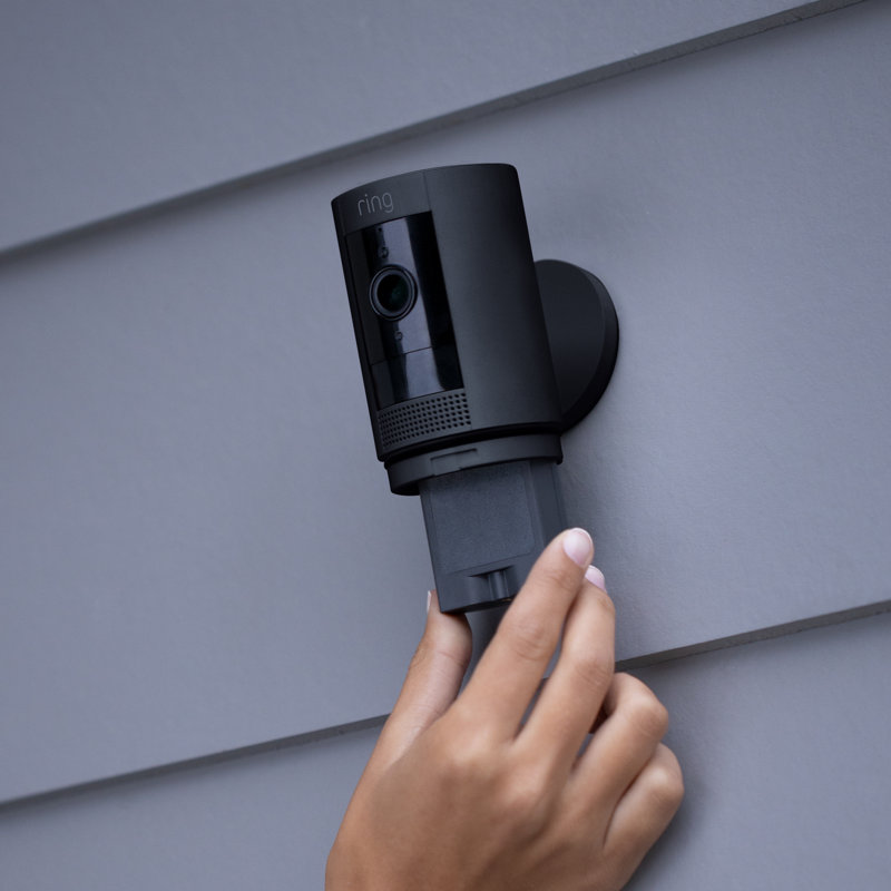 Smart 1 - Head Battery Powered Outdoor Security Area Light with Motion Sensor, Black