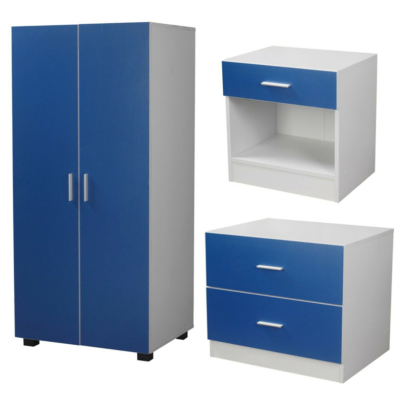 Dwight Piece Bedroom Set, Blue