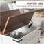Table basse avec rangement caché HOMcom