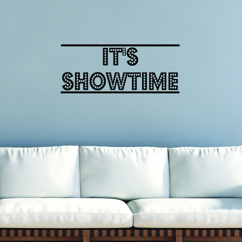 Adhésif décoratif en vinyle It's Showtime, H 9 po x l 22 po