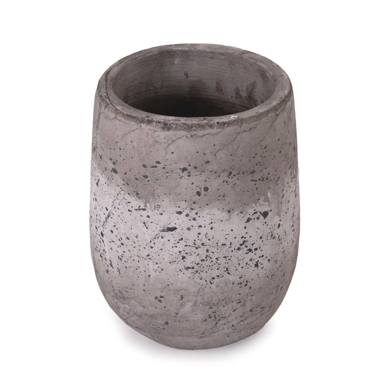 Hallen Stoneware Table Vase, 9" H x 7.25" W x 7.25" D