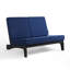 Causeuse d'extérieur avec coussins 43,9 po Polett-754622023-754618735