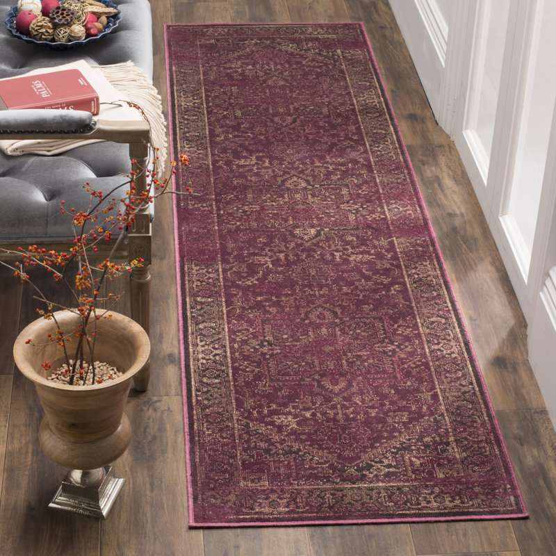 Batchtown Oriental Area Rug, Runner 66 x 244 cm