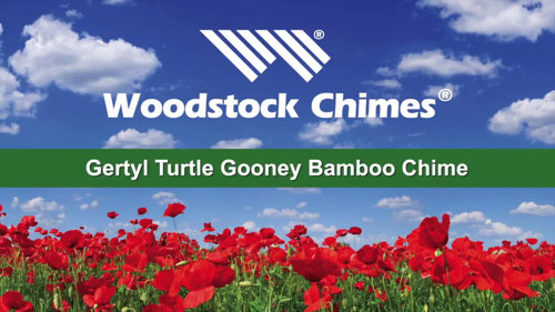 Woodstock Gertyl Turtle Gooney Bamboo Chime