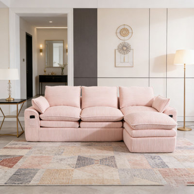 Canapé modulaire modulaire en forme de L Modern