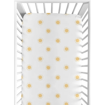 Boho Sun Sun Fitted Crib Sheet