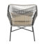 Ensemble de conversation de patio moderne pour 2 personnes avec repose-pieds et table Ashland-1197297278