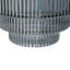 Ensemble de vases de table en verre 2 pièces Greyer Smoke Luster-640760338