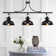Waynetown 3 - Light Black Kitchen Island Pendant