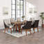 Ensemble de 2 chaises rembourrées Traditional Luxury