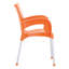 Fauteuil de patio empilable Goines-1366229593