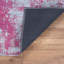 Tapis luxueux lavable à la machine, 4,9 x 7,5 pieds, 100% polyester, 1850 g / m², hauteur des poils: 0,2 pouce | Envers écologique en polyester recyclé | Parfait pour le salon et la chambre à coucher, conception douce et durable-1728102728