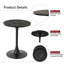 Bralie 60 W x 106H CM  Round  Bar Table Restaurant Tall Pedestal Dining Table And Bistro Table -1584621449