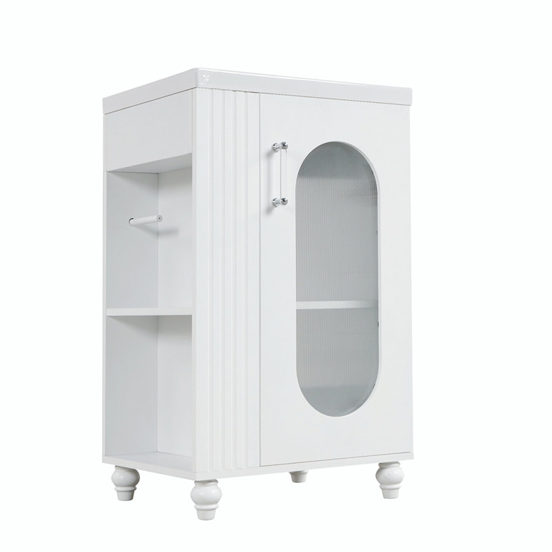 Meuble-lavabo simple 20 po avec plateau en céramique Demee