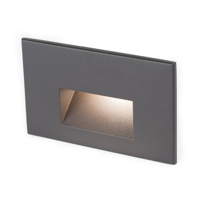 LED Step Light, Bronze on Aluminum, 2700K