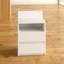 Abril 2 Drawer Bedside Table-36248273