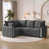 Dark Grey Velvet