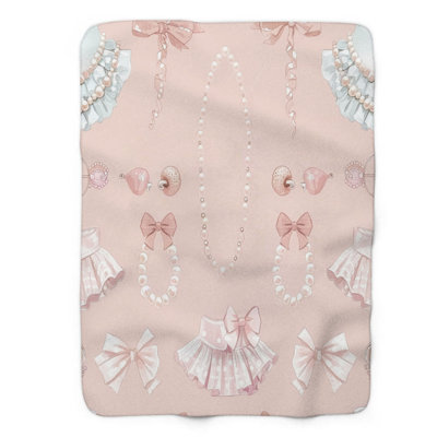 Pink Doll - 1 Piece Premium Blanket