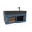 Bassi 36'' Single Bathroom Vanity with Solid Surface Top-1300855782-1300855779-1300855777