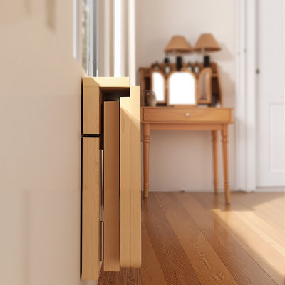 Adjustable Height Foldable Modular Floating Desk