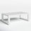 Camela Rectangular Metal Outdoor Coffee Table , 54.13'' in. W 33.07'' in. D