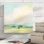Reproduction d’art sur toile, "Summer Sky II" par Julia Purvis
