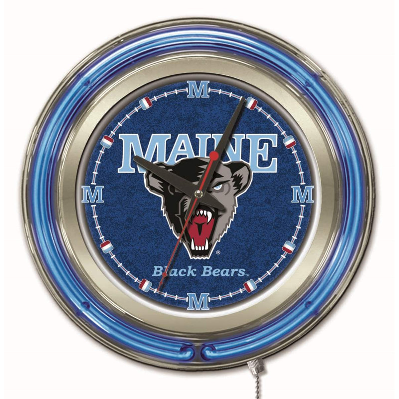 Horloge murale 15 po NCAA, Maine