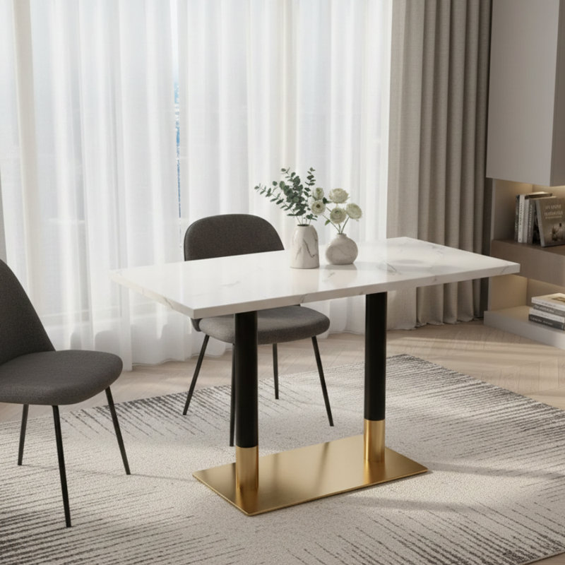 Table Milton, Blanc