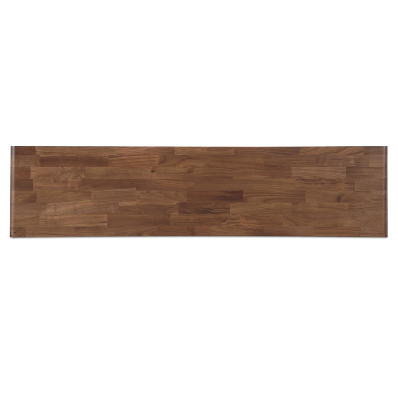 Carrie Counter Table Walnut, Dark Brown