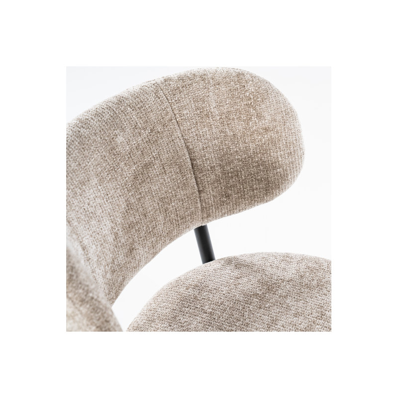 Oasis Upholstered Dining Chair, Taupe