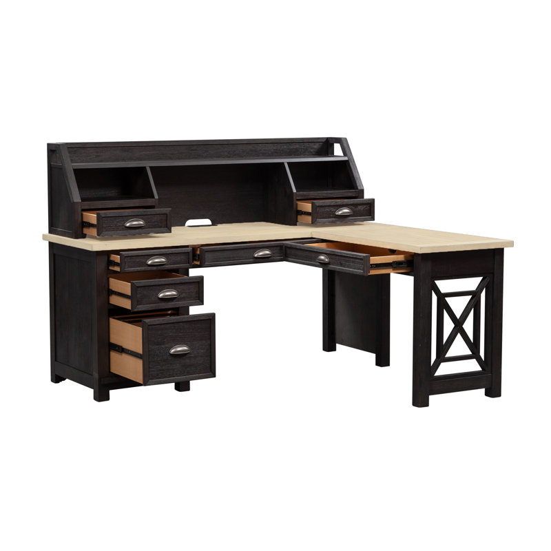 Aimme L-Shaped Writing Desk