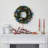 Faux Lighted 24'' Wreath