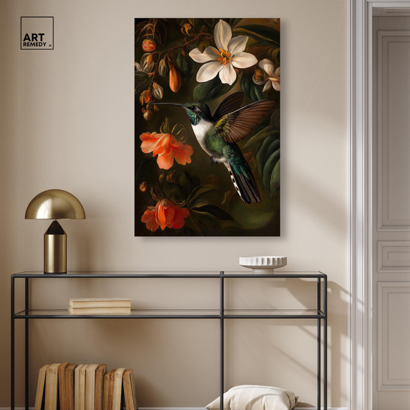 Toile de nectar I par Art Remedy, H 30 po x l 20 po, Toile tendue, Toile tendue