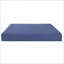 Matelas | Mousse à mémoire de forme en mousse 10 po | Housse souple roulée et en boîte | Très grand | Bleu-gris-277156414-277156410