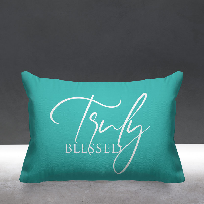 Housse et insert de coussin rectangulaire Aspire, Menthe