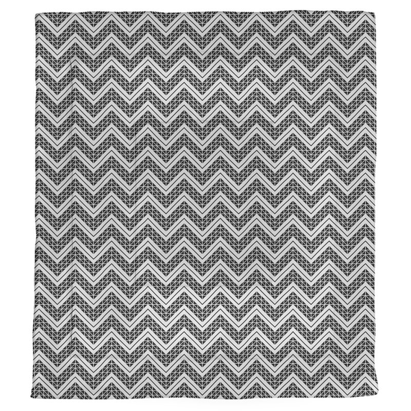 Édredon simple en microfibre Rhonda Cheval, Édredon très grand, Noir / blanc