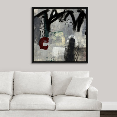 « unécoliered », peinture sur toile
