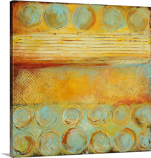 «Gnadenhutten Round About» par Erin Ashley, reproduction d'art sur toile, H 24 po x l 24 po x P 1,25 po