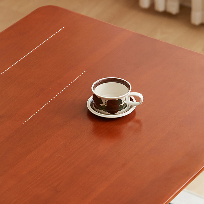 Table de salle à manger de style français, H 29,53 po x L 55,12 po x l 31,5 po