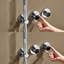 Système de douche complet à 3 fonctions avec douche à main-124439212