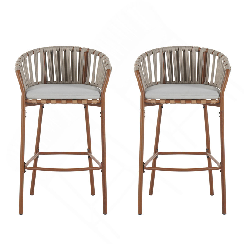 Ensemble de 2 tabourets de bar Lodi