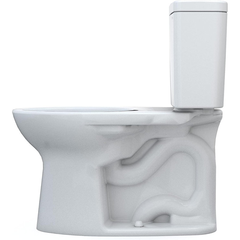 Drake® 1.6 Elongated Two-Piece Toilet (Seat Not Included), Cotton