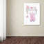 « naissance rose », art sur toile-21939521