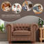 Canapé Chesterfield classique pour le salon-1806575056