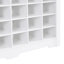 Armoire à chaussures moderne à 24 casiers avec base incurvée Design-533776904