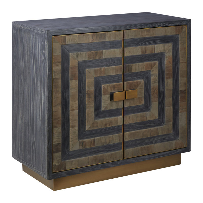 Lyn 94cm Solid Wood Sideboard