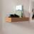 HIDE-A-SHELF Cherry Clear Finish Concealed Floating Shelf