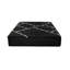 Matelas double, double refroidissement, mousse, unité de ressorts enveloppés individuellement, matelas noir blanc reposant avec gel rafraîchissant, mémoire et ressorts pour un sommeil relaxant-118928159