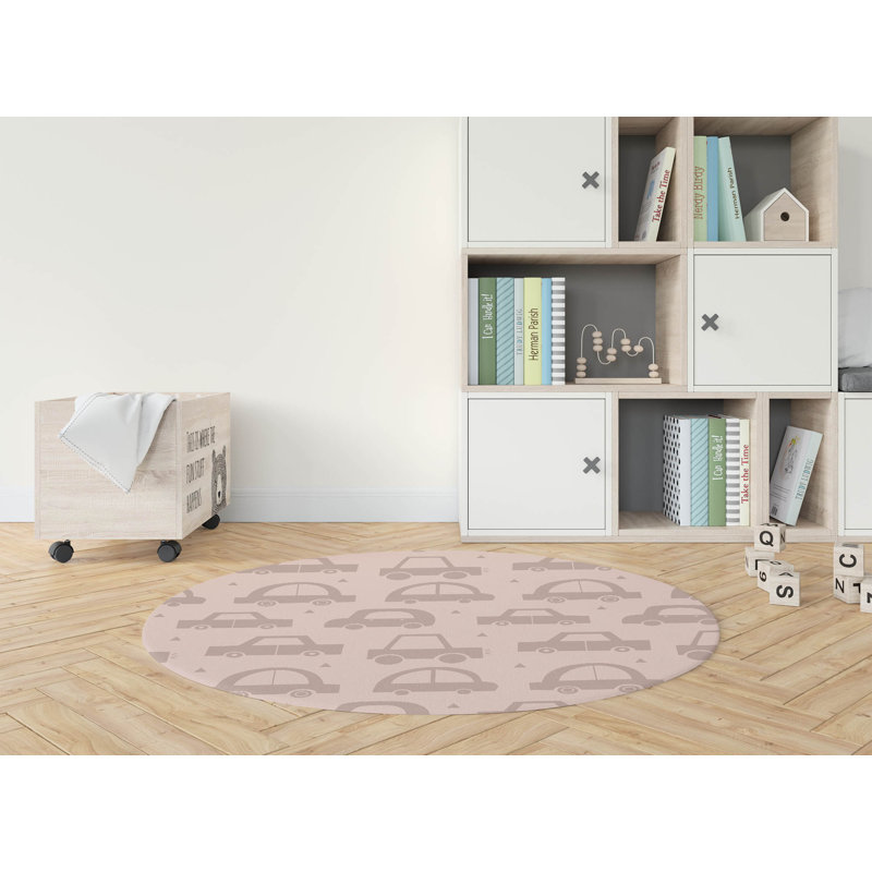 Tapis de jeu pour enfants Driveway, Rose